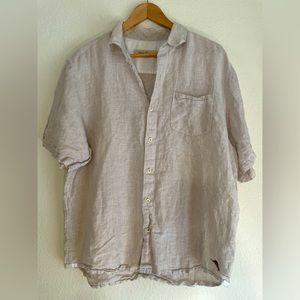 Tommy Bahamas Men’s linen shirt L